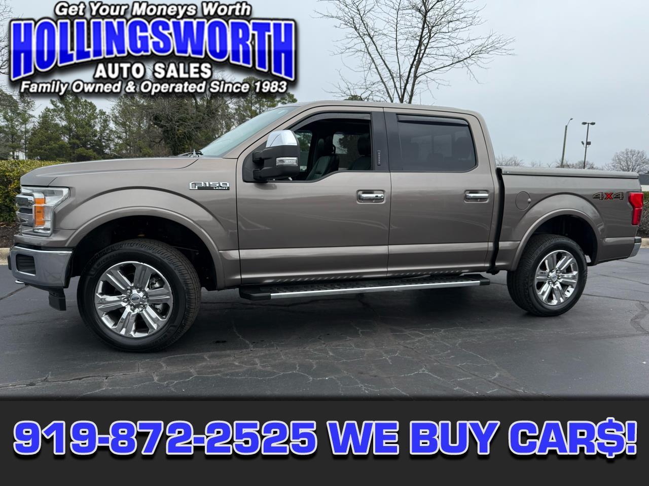 Ford F-150 4WD SuperCab 145" Lariat 2018