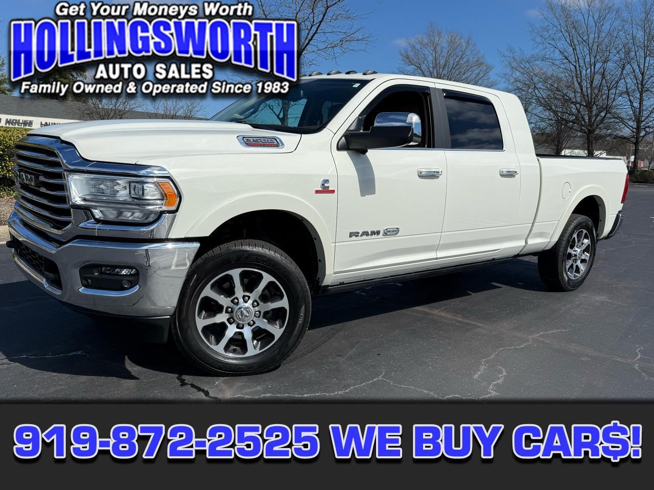 RAM 3500 Longhorn 4x4 Mega Cab 6'4" Box 2022
