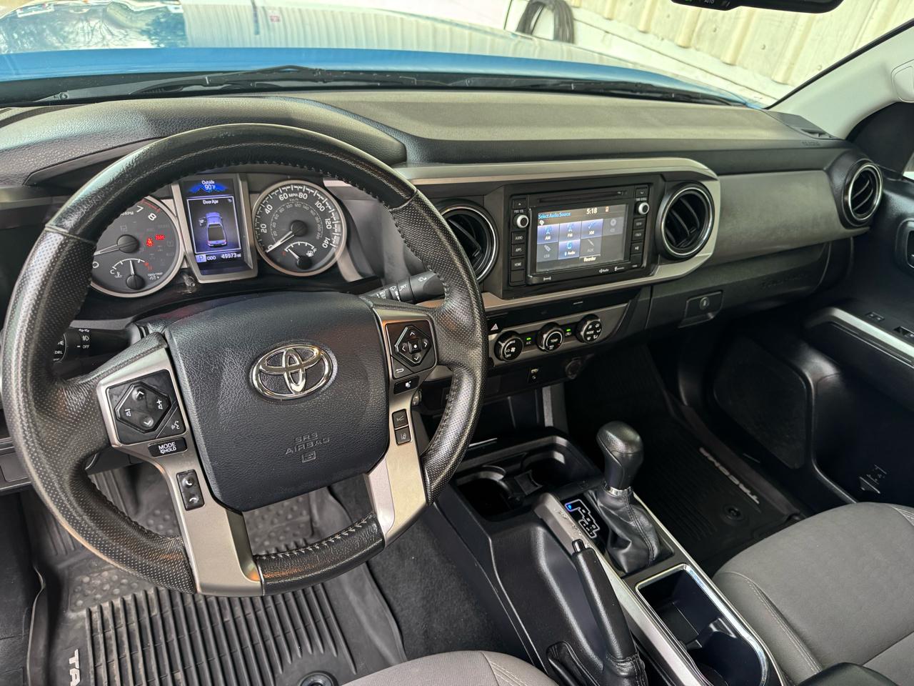 Toyota Tacoma 4WD SR5 Double Cab 5' Bed V6 AT (Natl) 2019