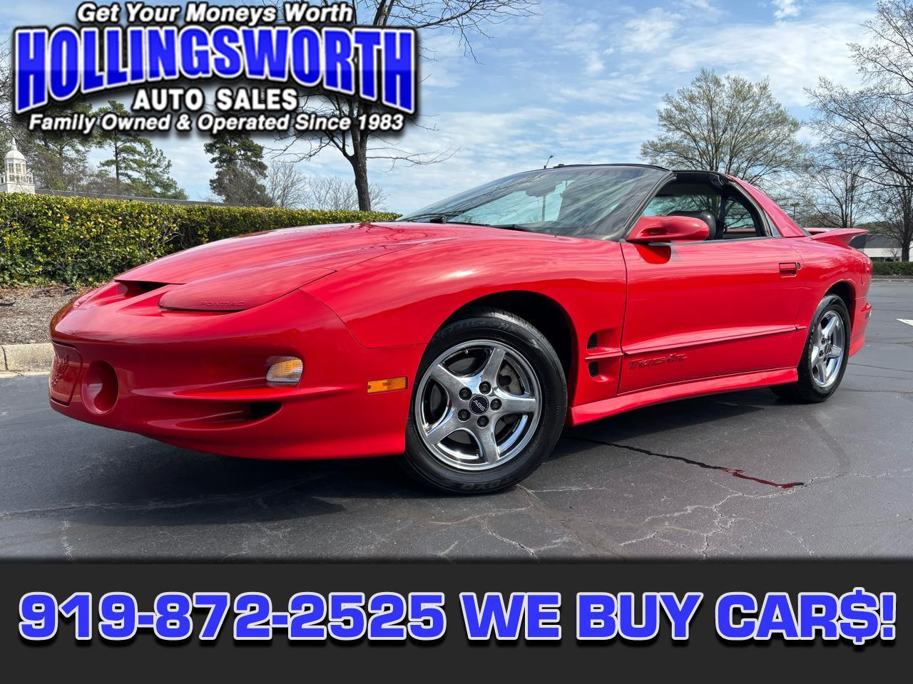 1998 Pontiac Firebird 2dr Cpe Trans Am