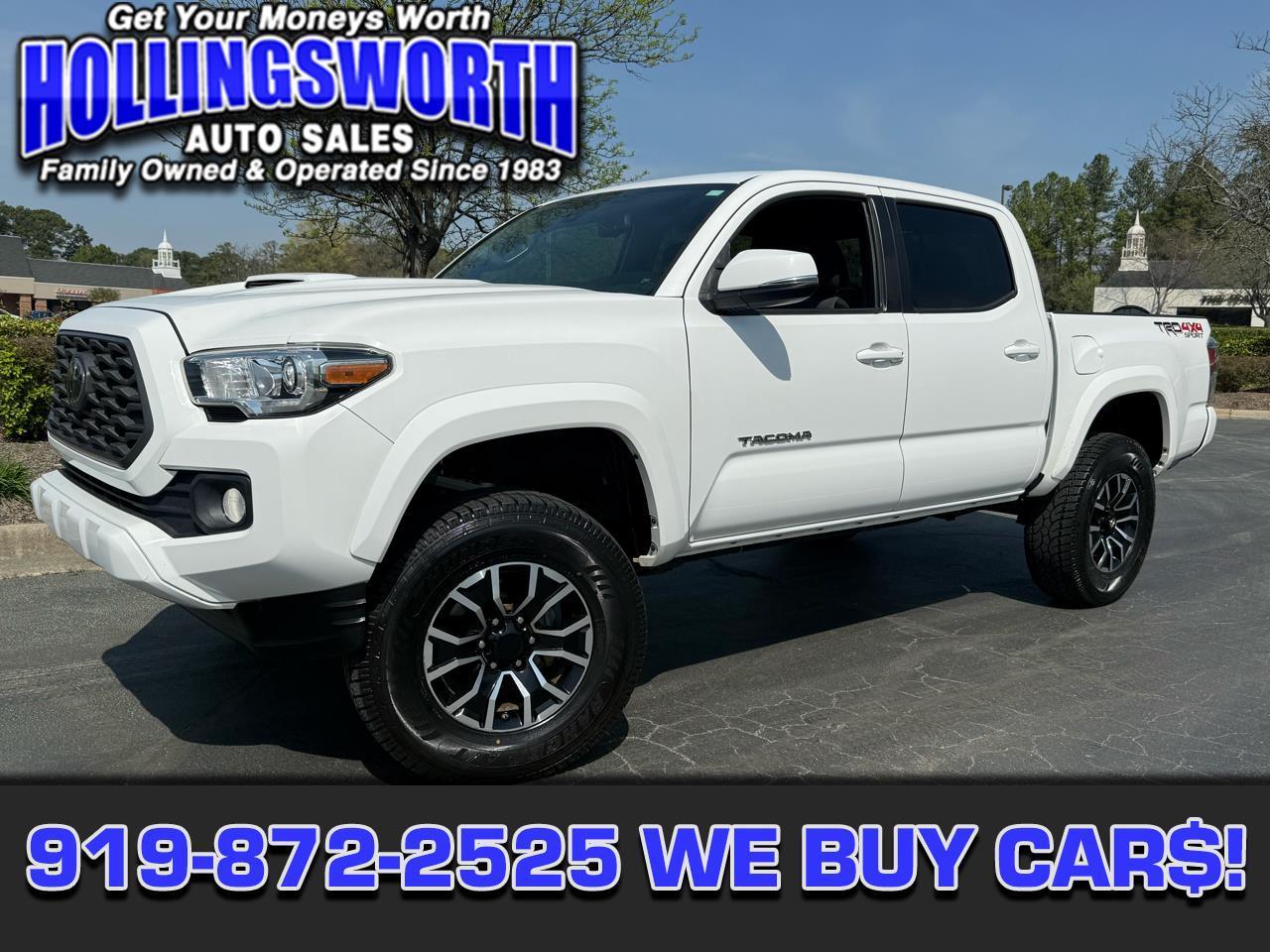 Toyota Tacoma 4WD TRD Off Road Double Cab 5' Bed V6 MT (Natl) 2020