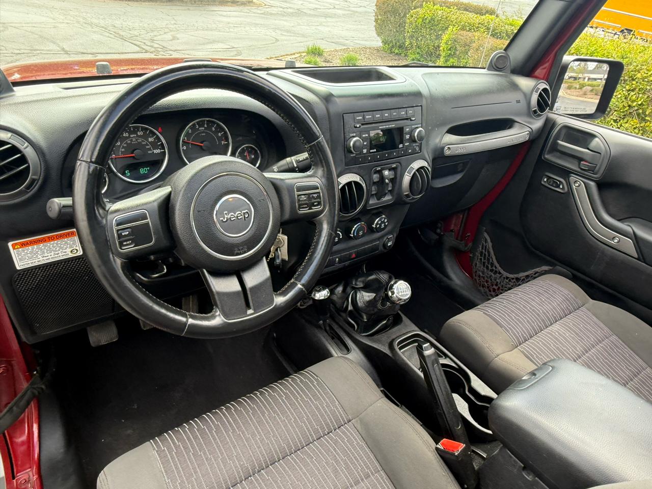 Jeep Wrangler Unlimited 4WD 4dr Sport 2012