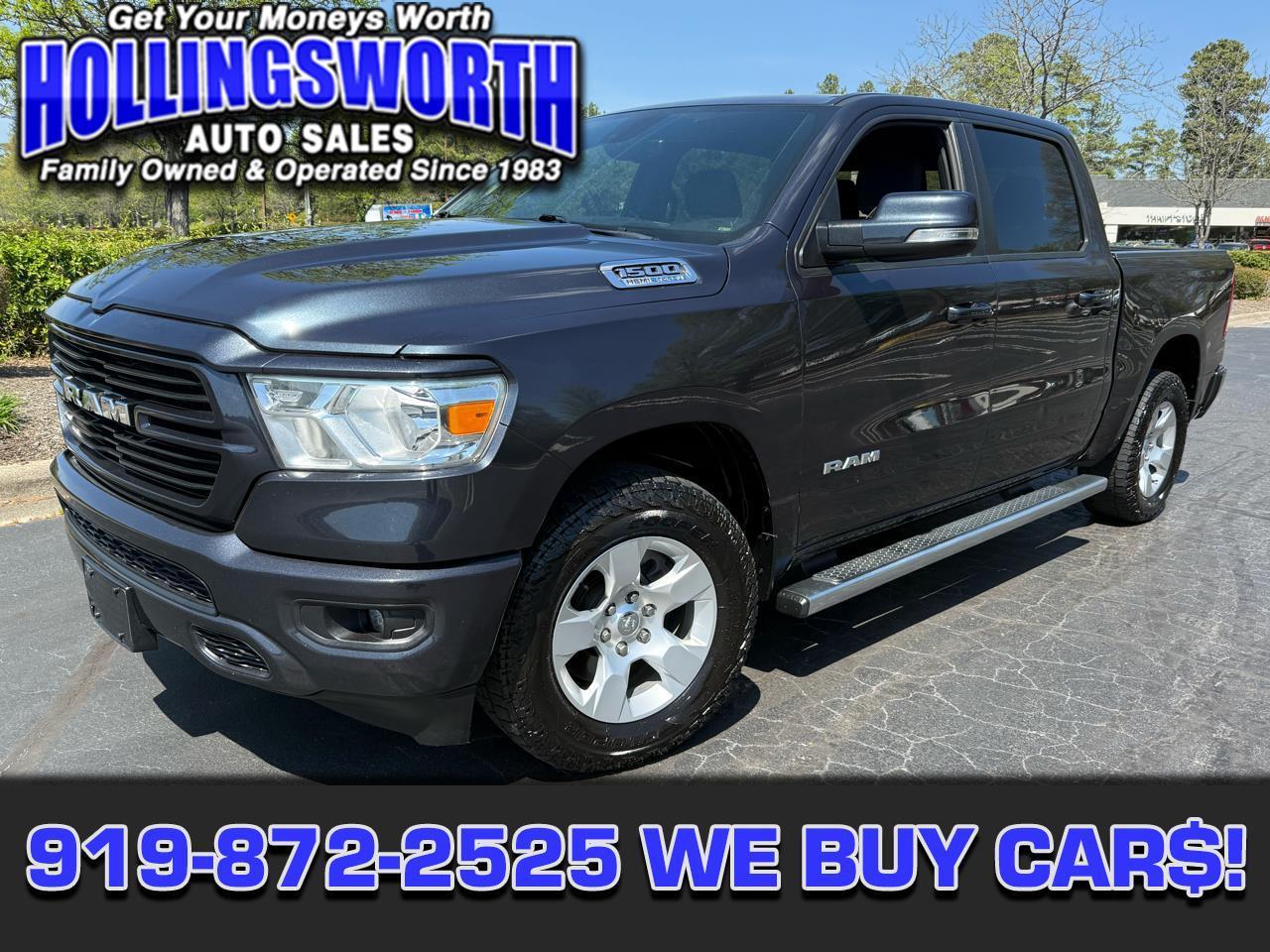 2021 RAM 1500 Big Horn 4x4 Crew Cab 5'7" Box