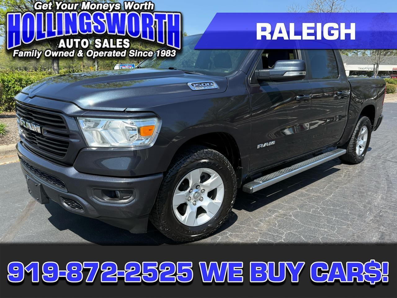 2021 RAM 1500 Big Horn 4x4 Crew Cab 5'7" Box