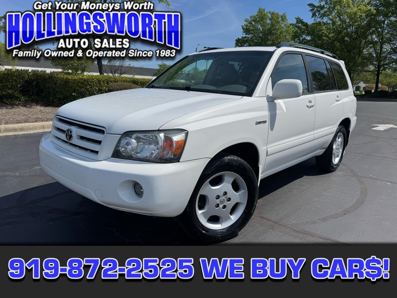 Toyota Highlander 4dr V6 4WD Limited w/3rd Row (Natl) 2006