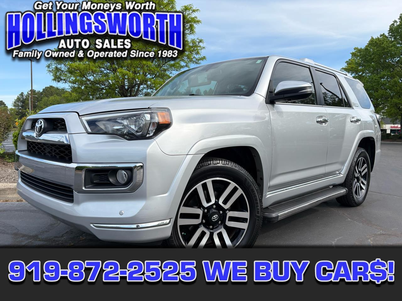 Toyota 4Runner Limited V6 4WD 2018