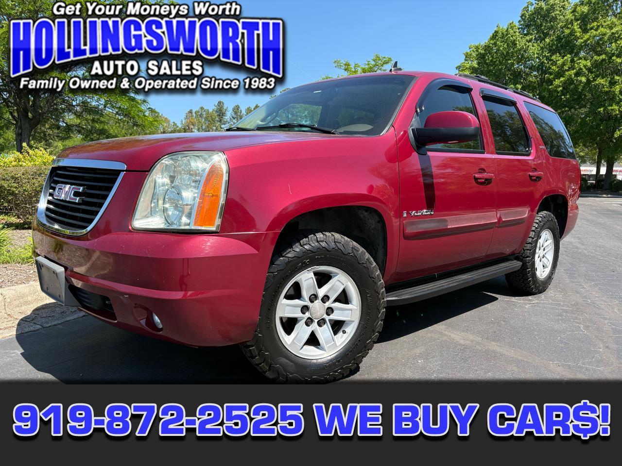 GMC Yukon 4WD 4dr 1500 SLT 2007