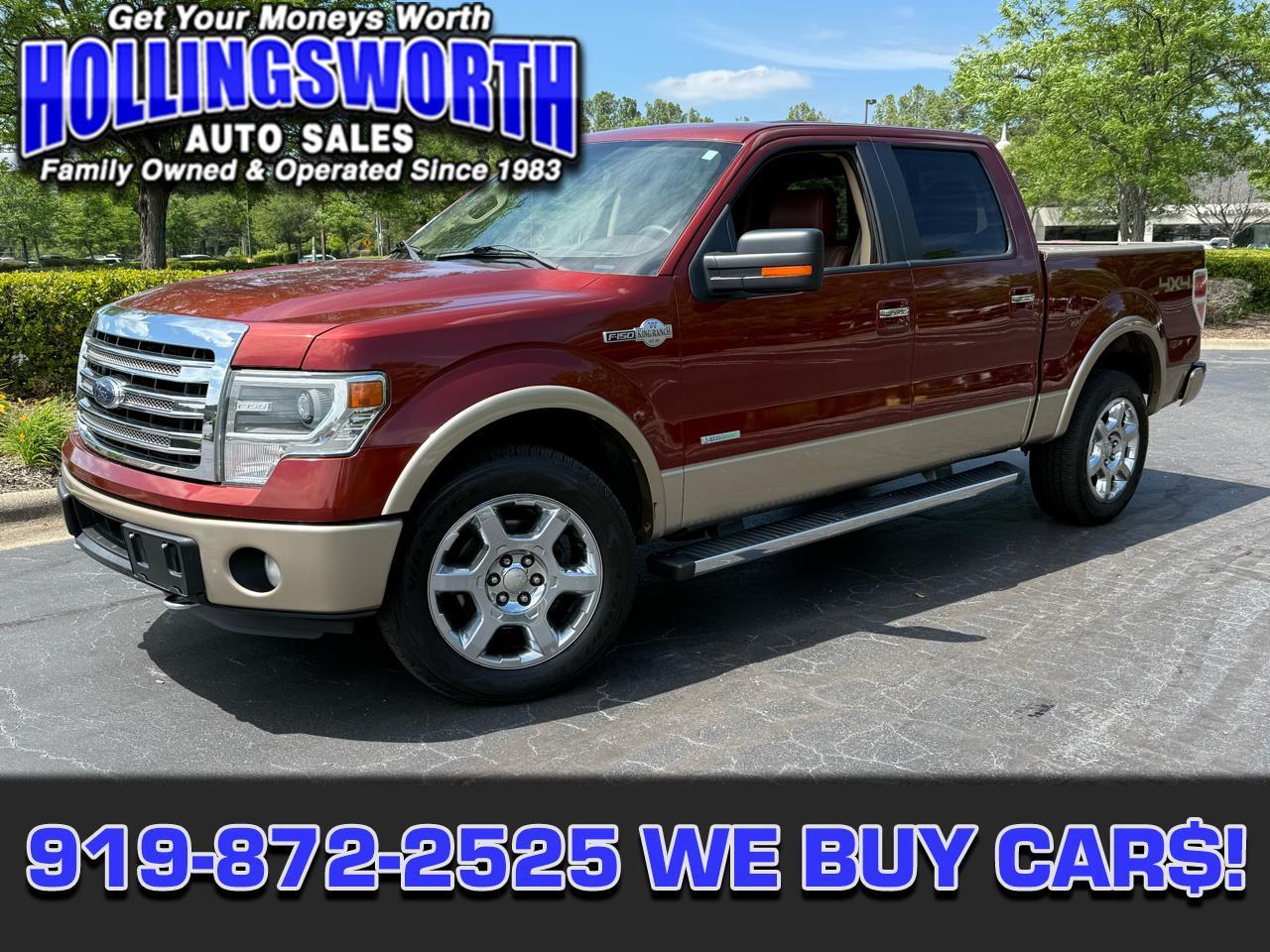 Ford F-150 4WD SuperCrew 145" King Ranch 2014