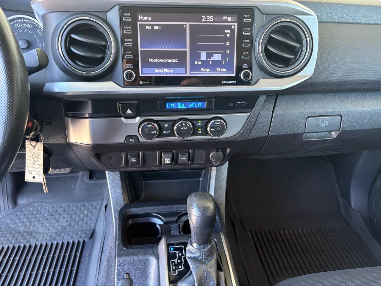 Toyota Tacoma 2WD SR5 Double Cab 5' Bed V6 AT (Natl) 2021