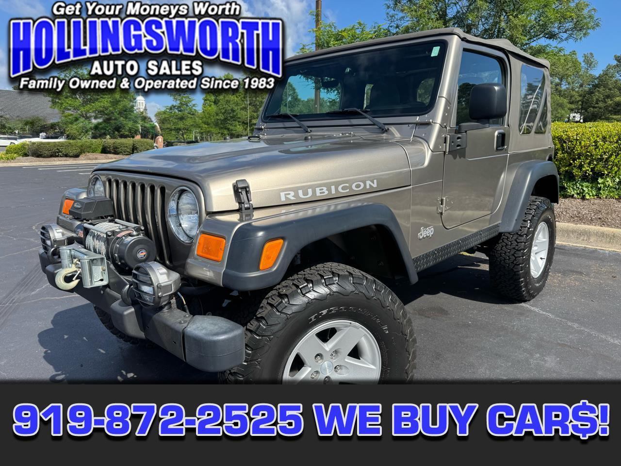 Jeep Wrangler 2dr Rubicon 2004
