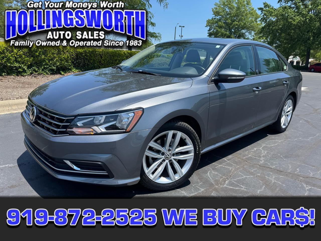 Volkswagen Passat 2.0T Wolfsburg Edition Auto 2019