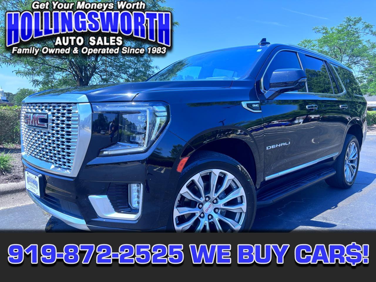 GMC Yukon 4WD 4dr Denali 2021