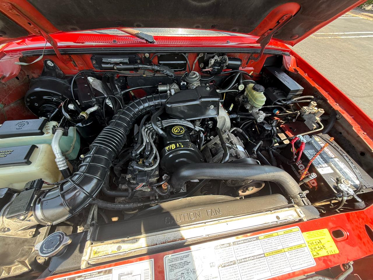 Ford Ranger Reg Cab 112" WB XLT 1998