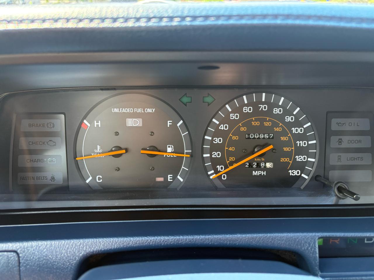 Toyota Camry 4dr Sedan DLX Auto 1991