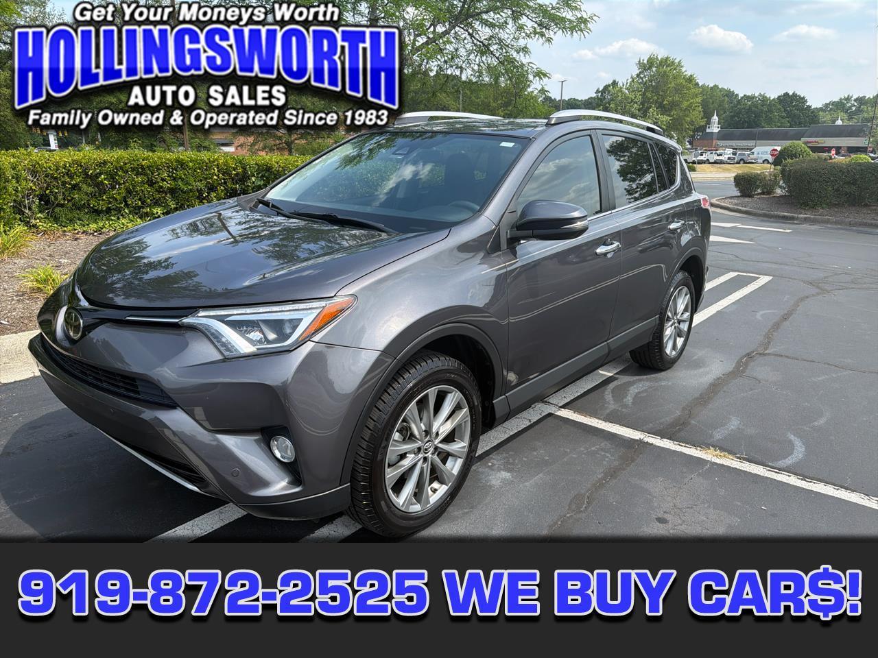 Toyota RAV4 FWD 4dr Limited (Natl) 2016