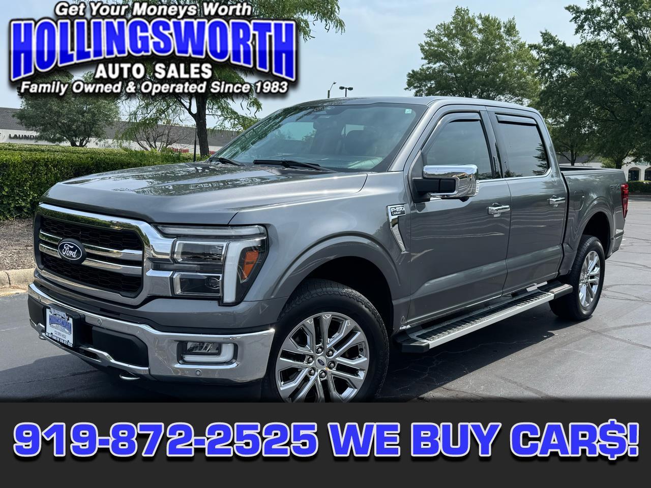 2024 Ford F-150 4WD SuperCrew 139" Lariat