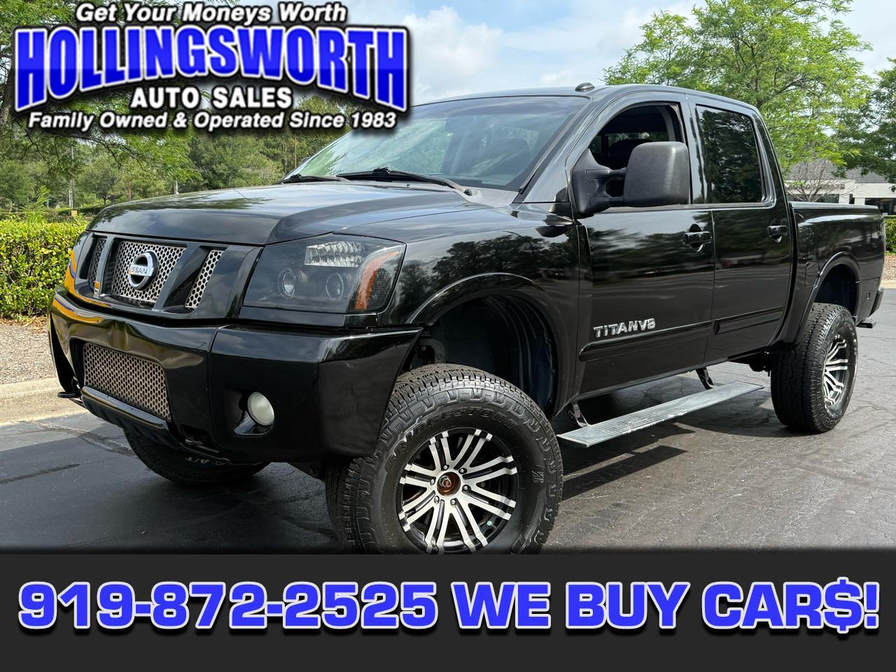 Nissan Titan 4WD Crew Cab SWB PRO-4X 2011