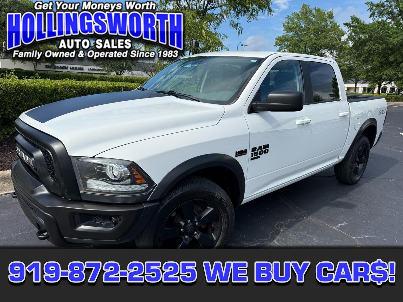 RAM 1500 Classic Warlock 4x4 Crew Cab 5'7" Box 2019