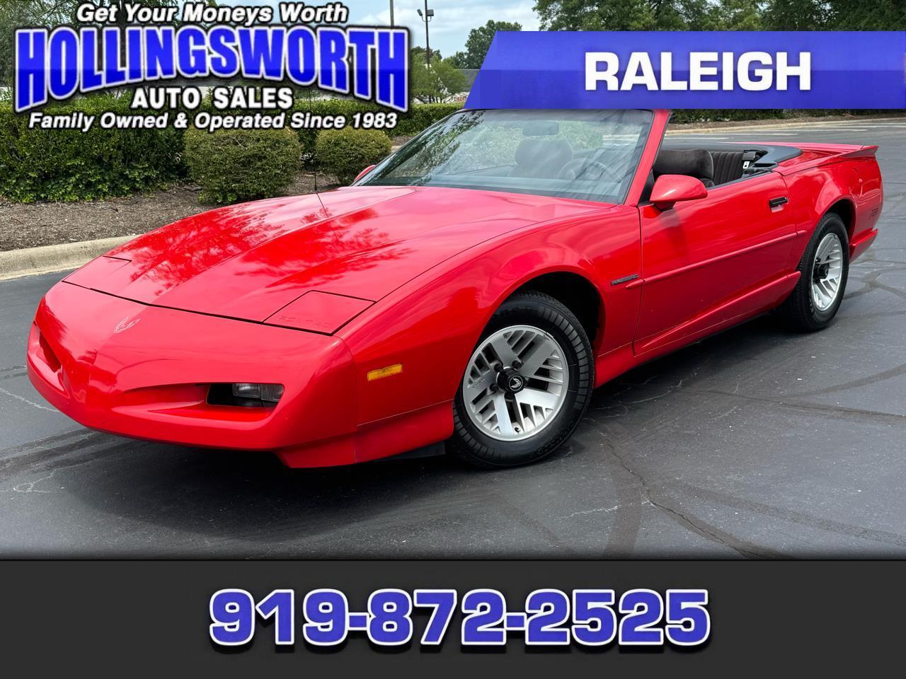 1992 Pontiac Firebird 2dr Convertible