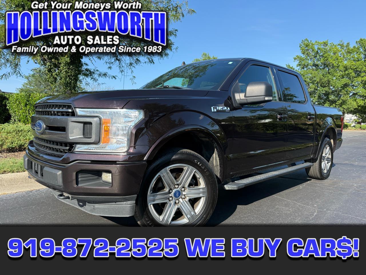 Ford F-150 4WD SuperCrew 139" XLT 2019