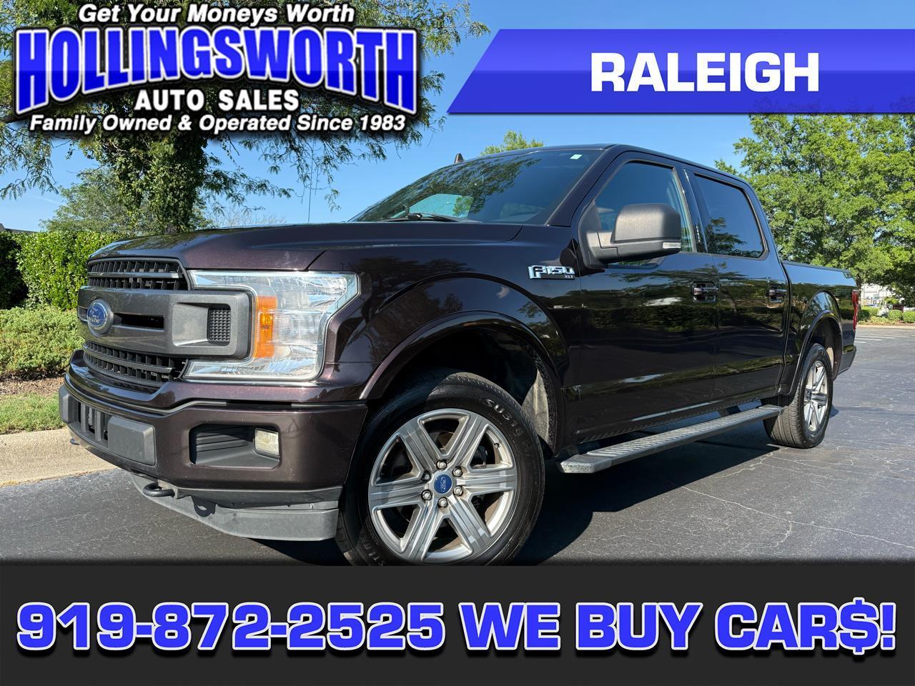 2019 Ford F-150 4WD SuperCrew 139" XLT