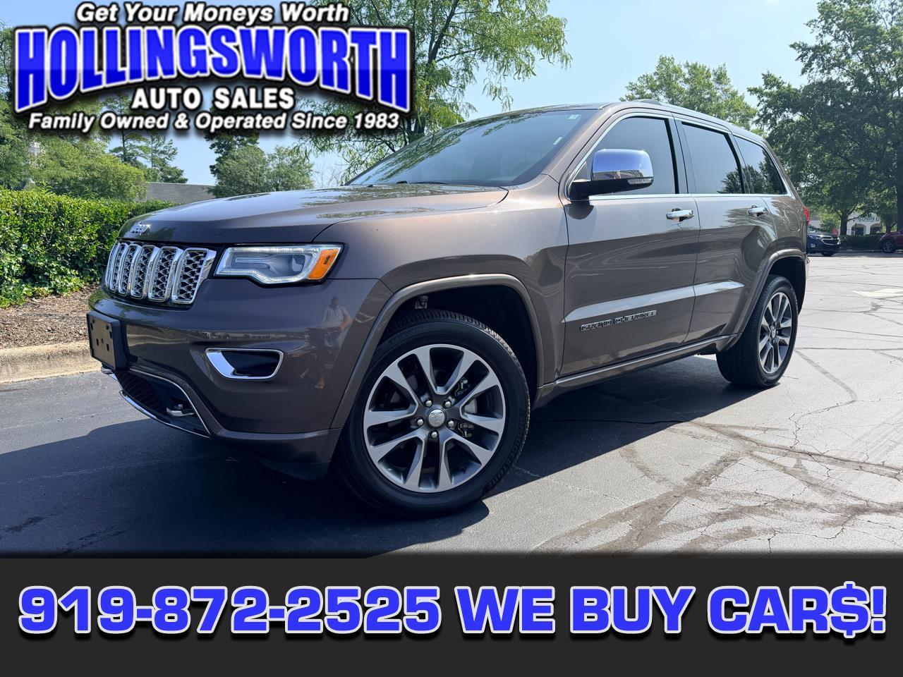 Jeep Grand Cherokee Overland 4x4 2017