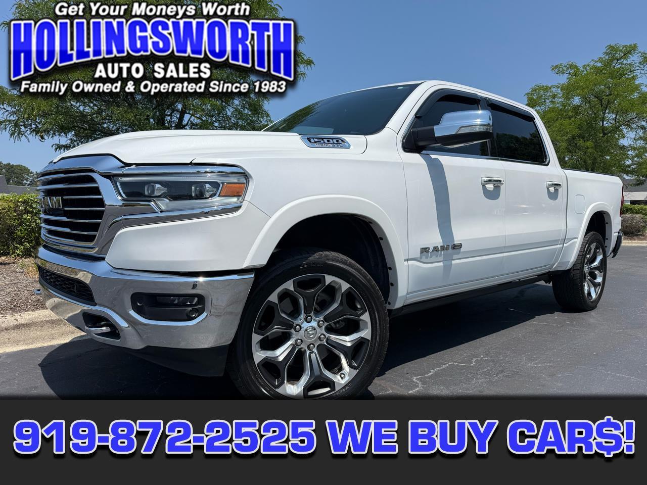 RAM 1500 Longhorn 4x4 Crew Cab 5'7" Box 2019