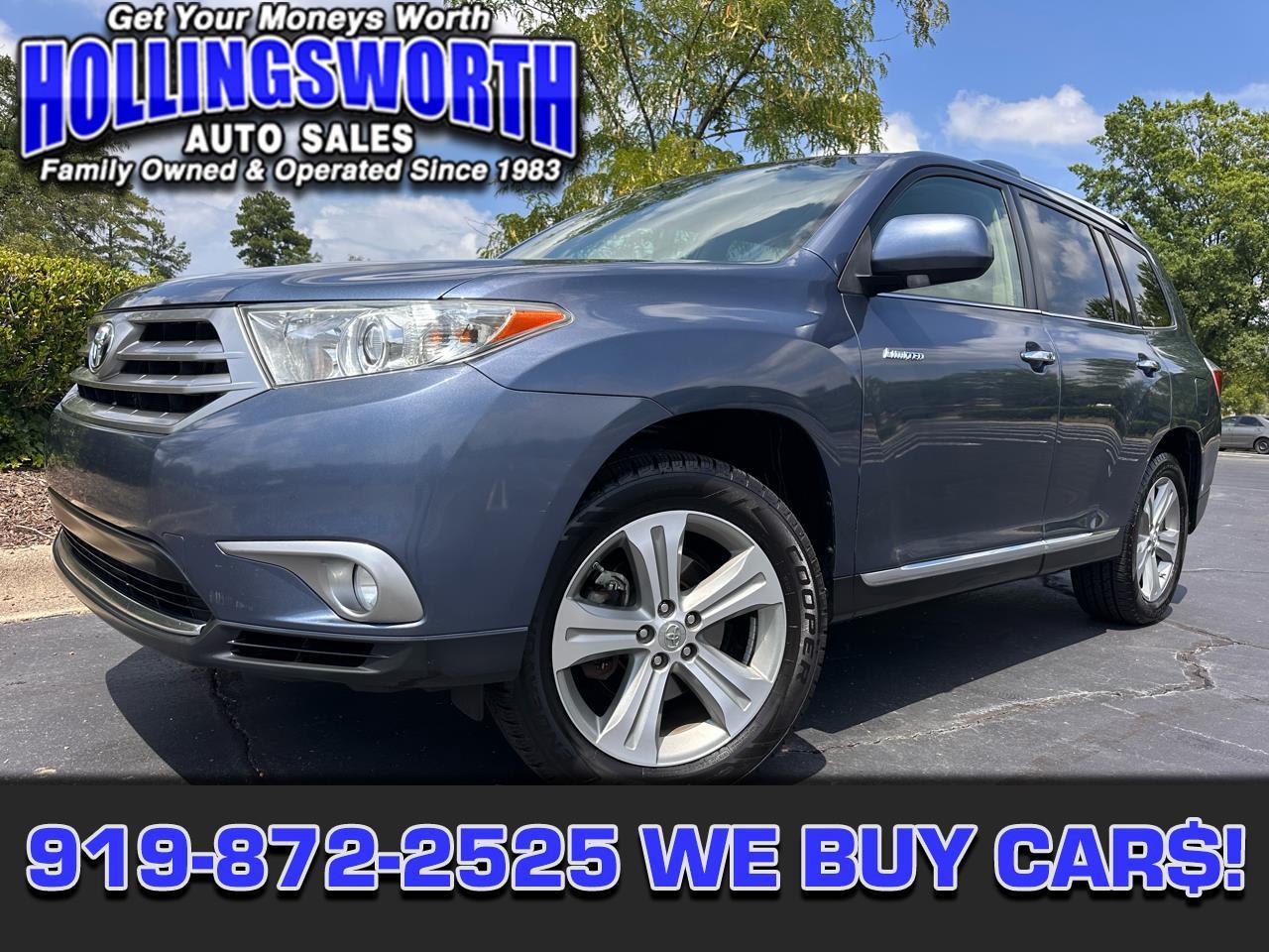 Toyota Highlander Limited V6 4WD 2013