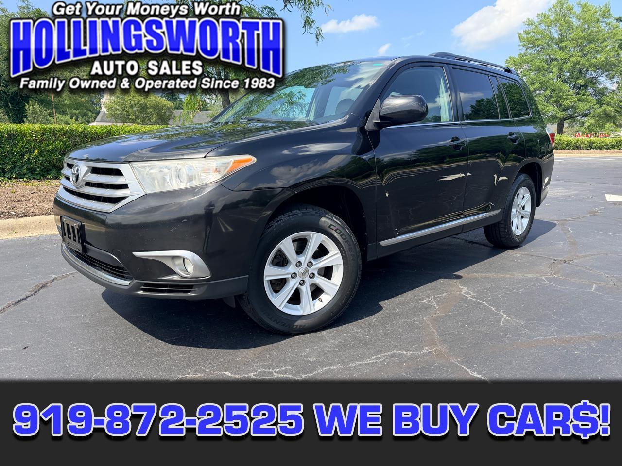 Toyota Highlander 4WD 4dr V6 (Natl) 2012
