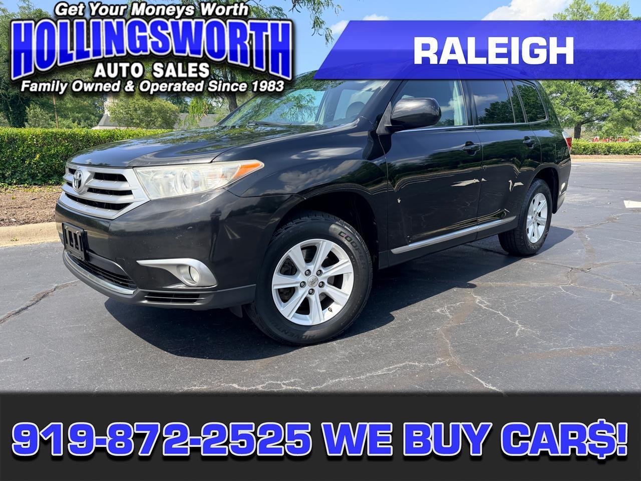 Toyota Highlander 4WD 4dr V6 (Natl) 2012