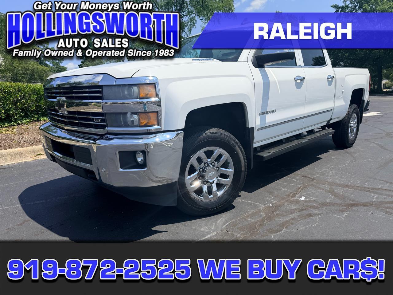 2016 Chevrolet Silverado 2500HD 2WD Crew Cab 153.7" LTZ