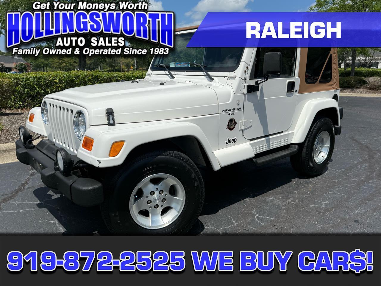 Jeep Wrangler 2dr Sahara 2000