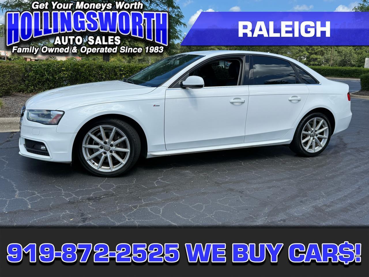 Audi A4 4dr Sdn CVT FrontTrak 2.0T Premium 2015