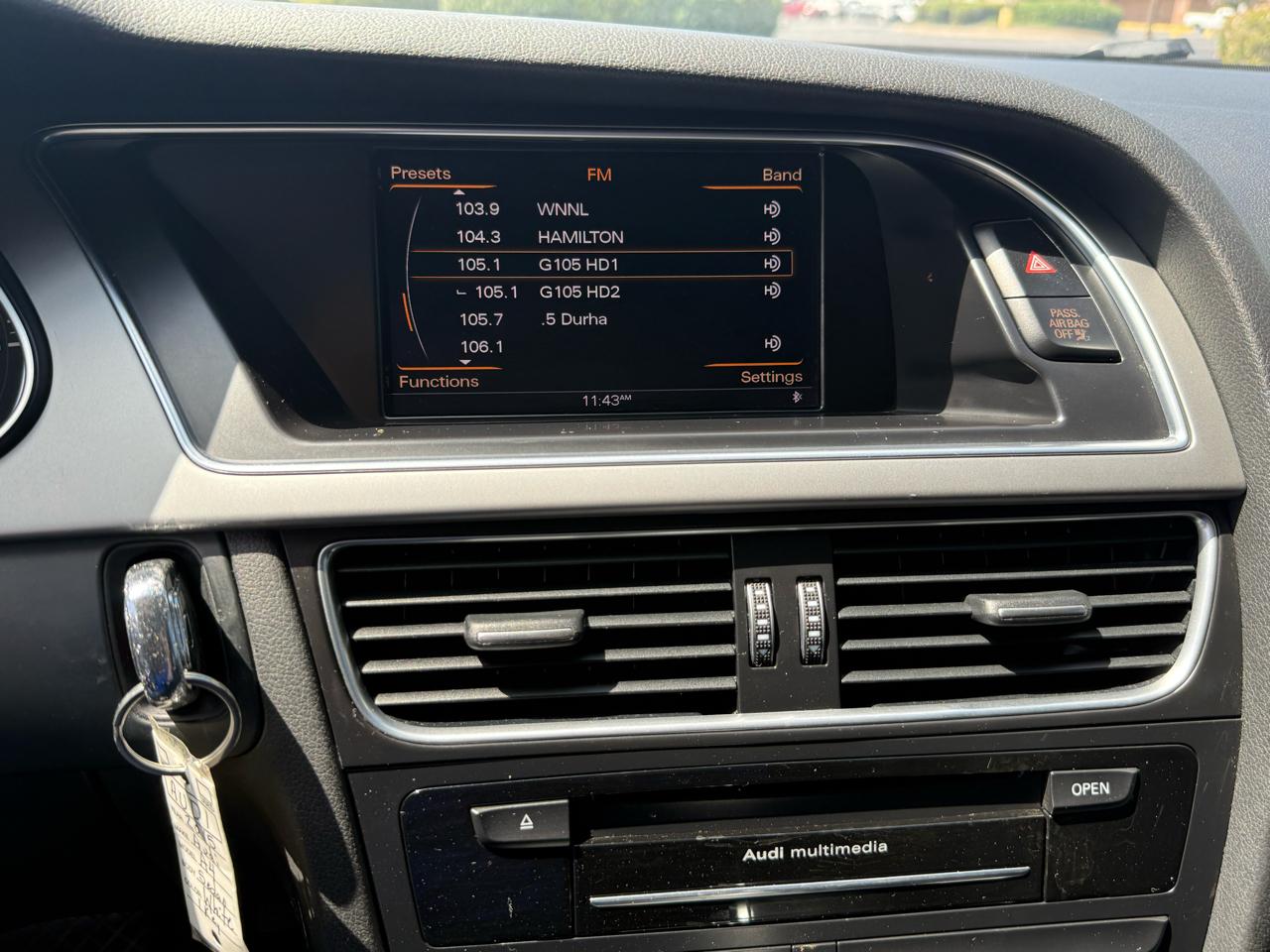Audi A4 4dr Sdn CVT FrontTrak 2.0T Premium 2015