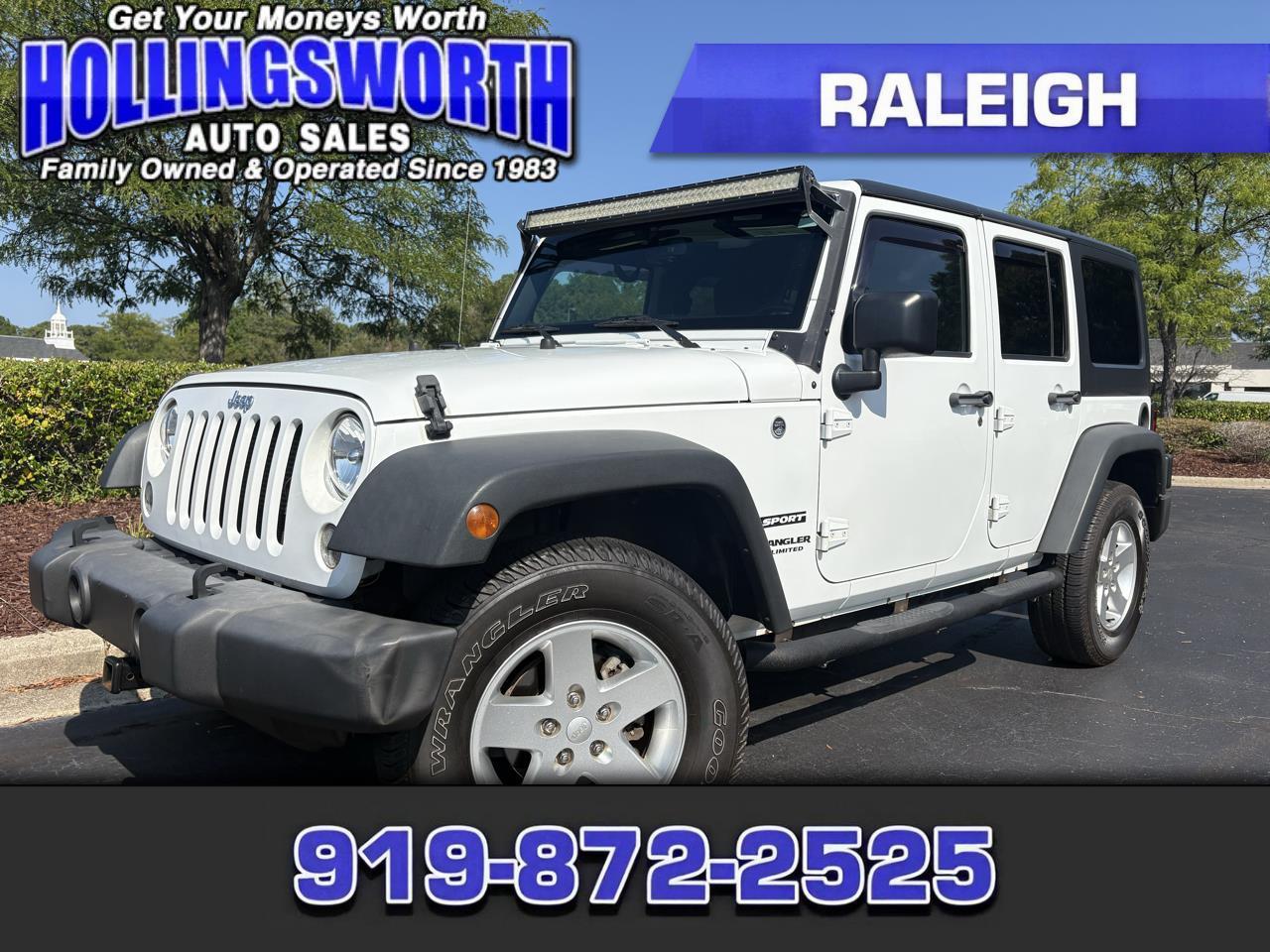 Jeep Wrangler Unlimited 4WD 4dr Sport 2016