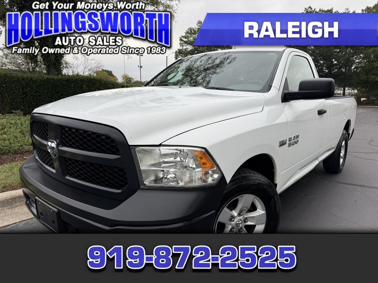 RAM 1500 2WD Reg Cab 140.5" Tradesman 2013