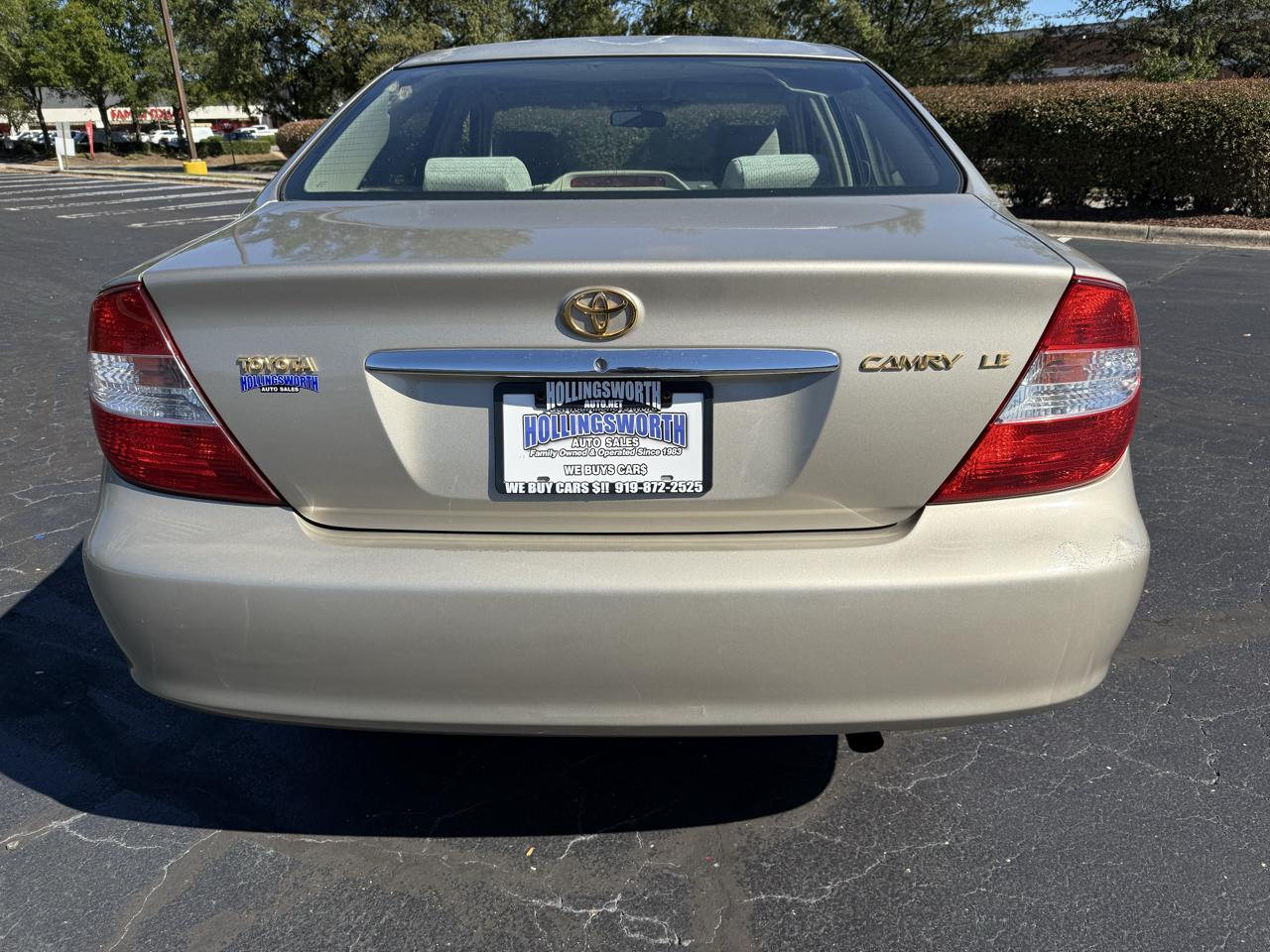 Toyota Camry 4dr Sdn XLE Auto (Natl) 2003