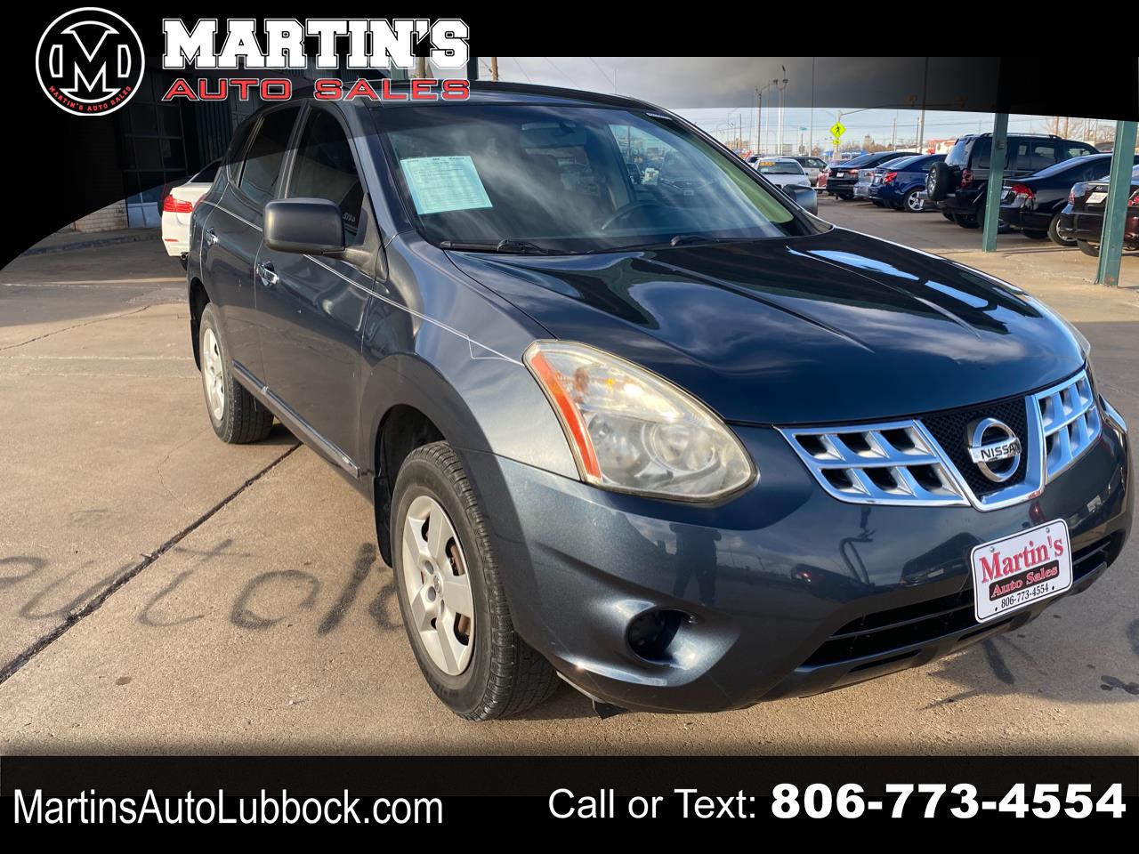 Used 2013 Nissan Rogue FWD 4dr S for Sale in Lubbock TX 79424 Martin's