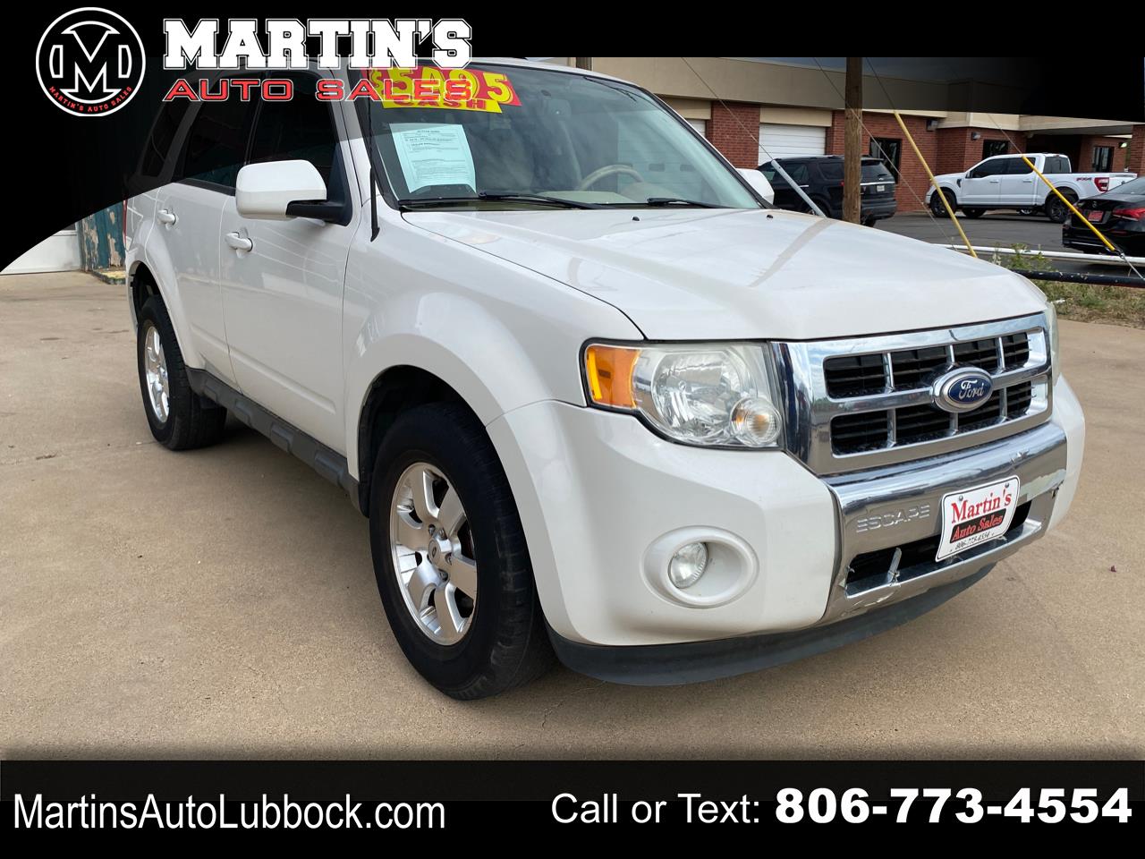 Used 2012 Ford Escape FWD 4dr Limited for Sale in Lubbock TX 79424