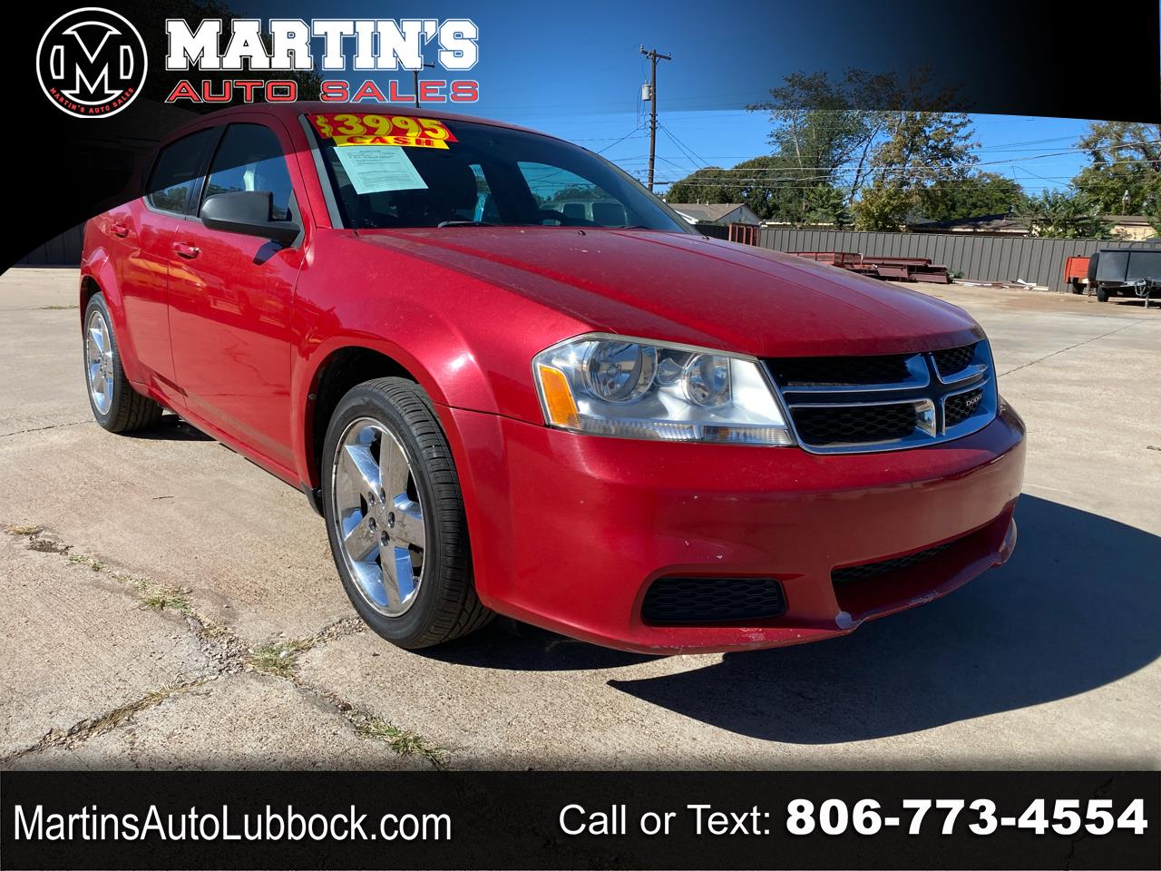 2013 Dodge Avenger 4dr Sdn SE