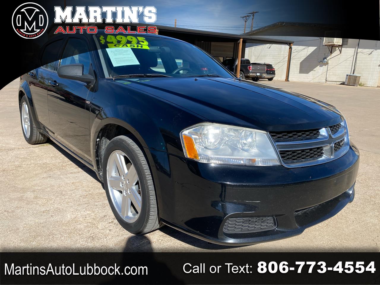 2013 Dodge Avenger 4dr Sdn SE