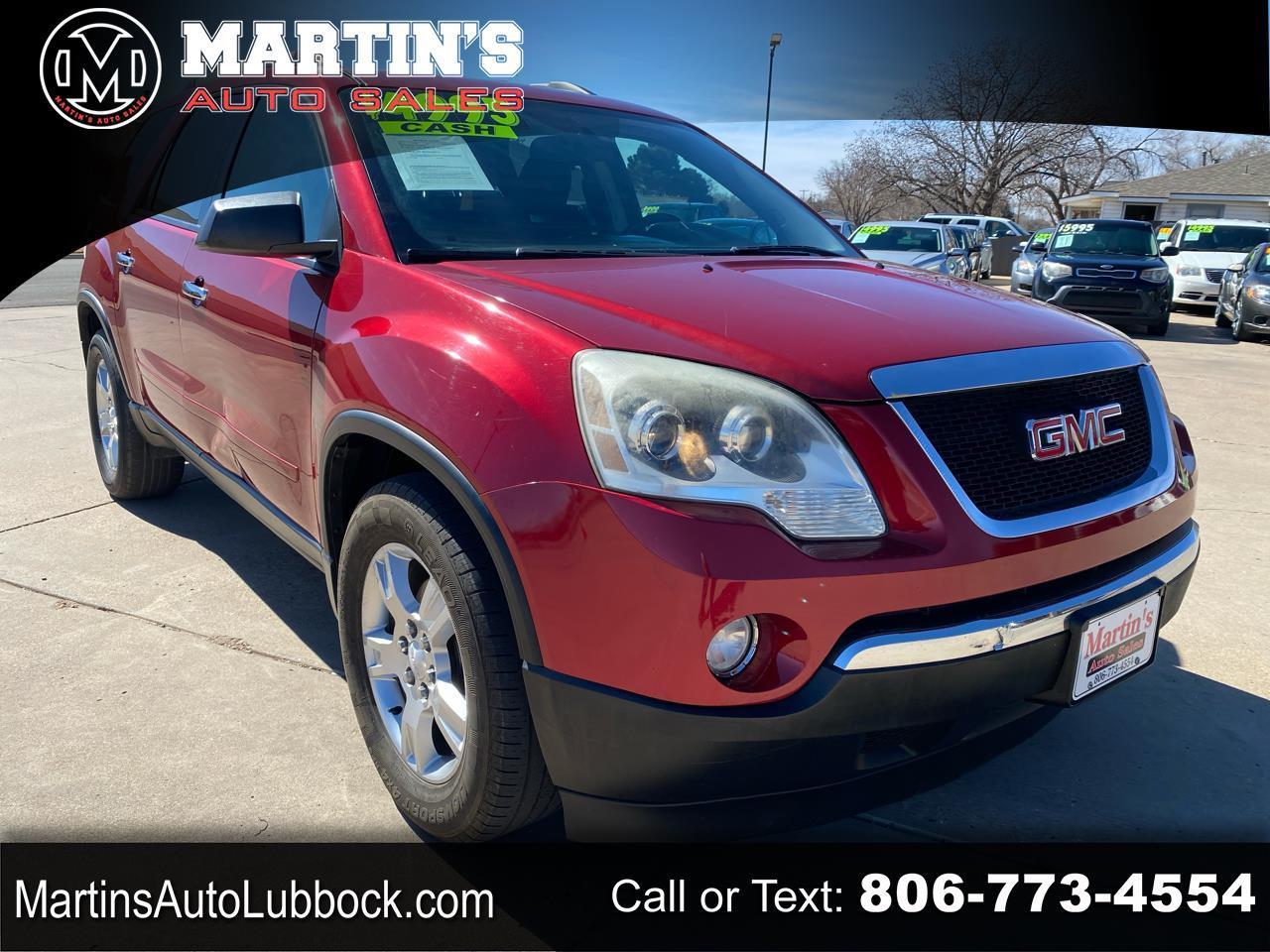 2012 GMC Acadia FWD 4dr SL