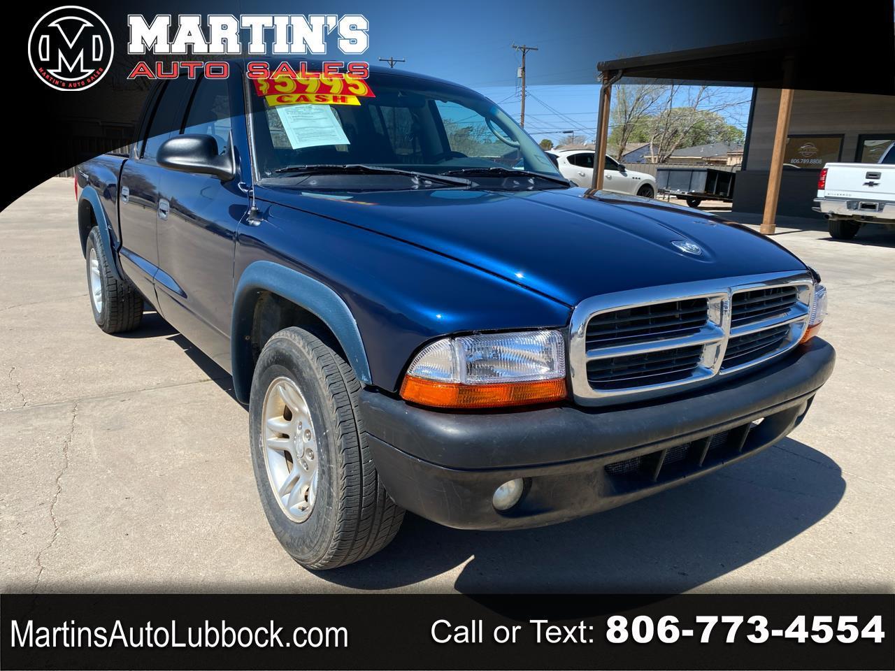 2004 Dodge Dakota 4dr Quad Cab 131" WB Sport