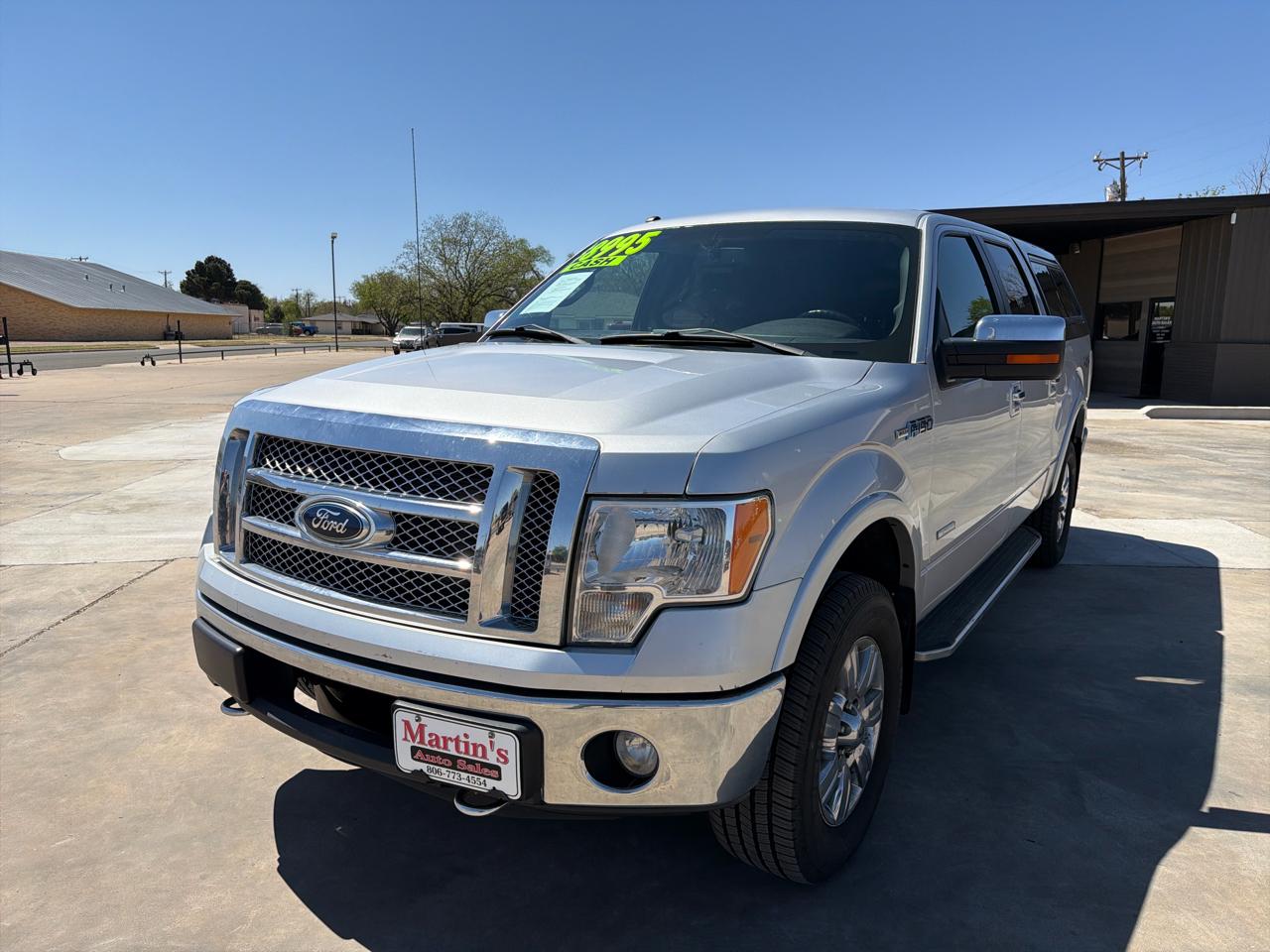 Ford F-150 4WD SuperCrew 145" Platinum 2012