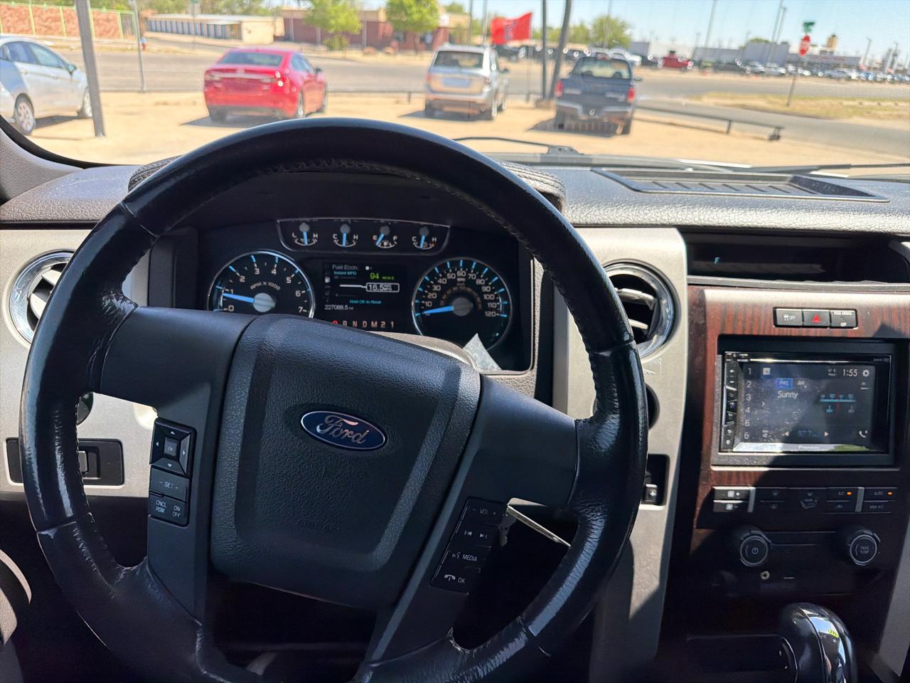 Ford F-150 4WD SuperCrew 145" Platinum 2012