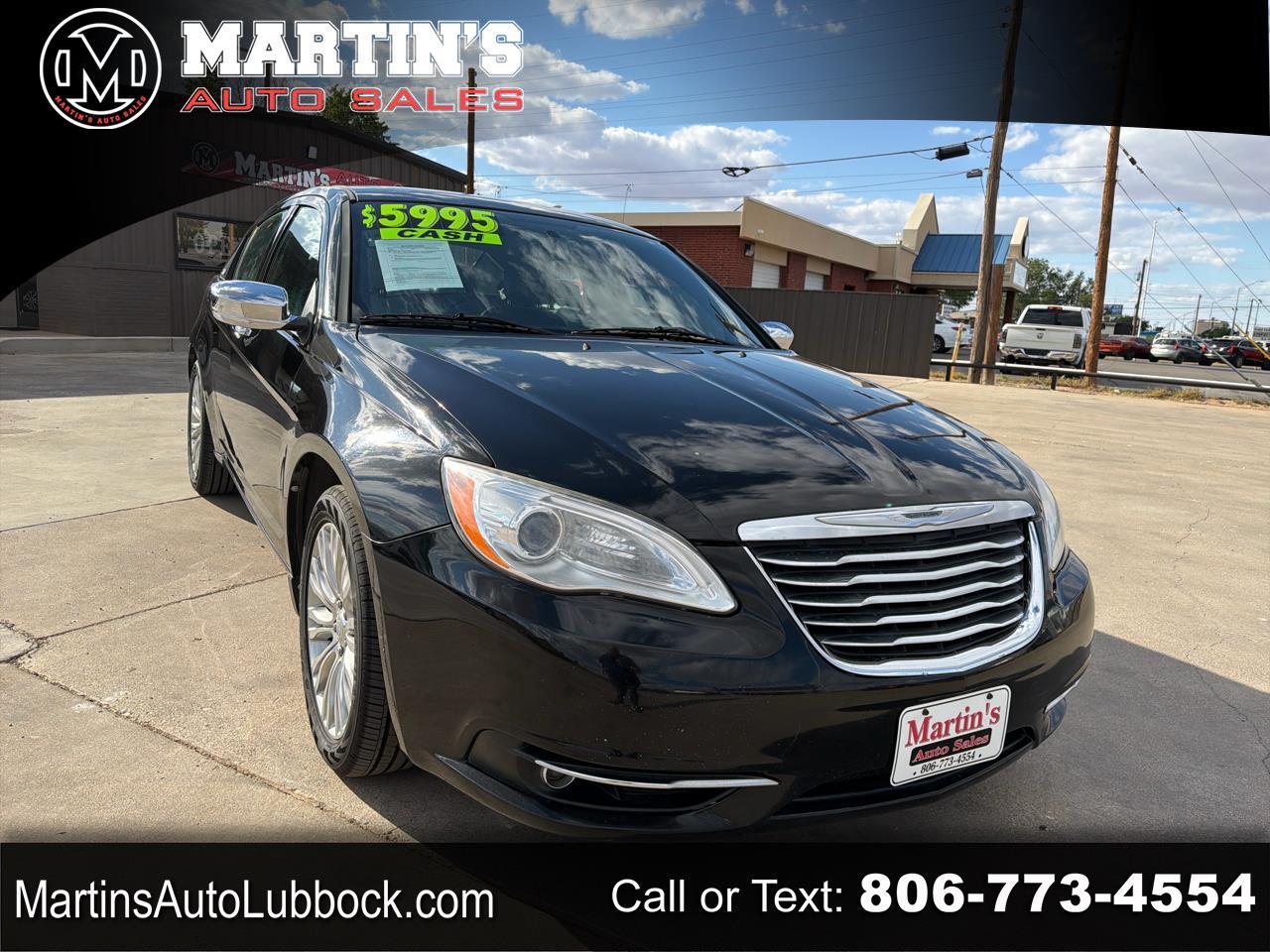 Chrysler 200 4dr Sdn Limited 2012