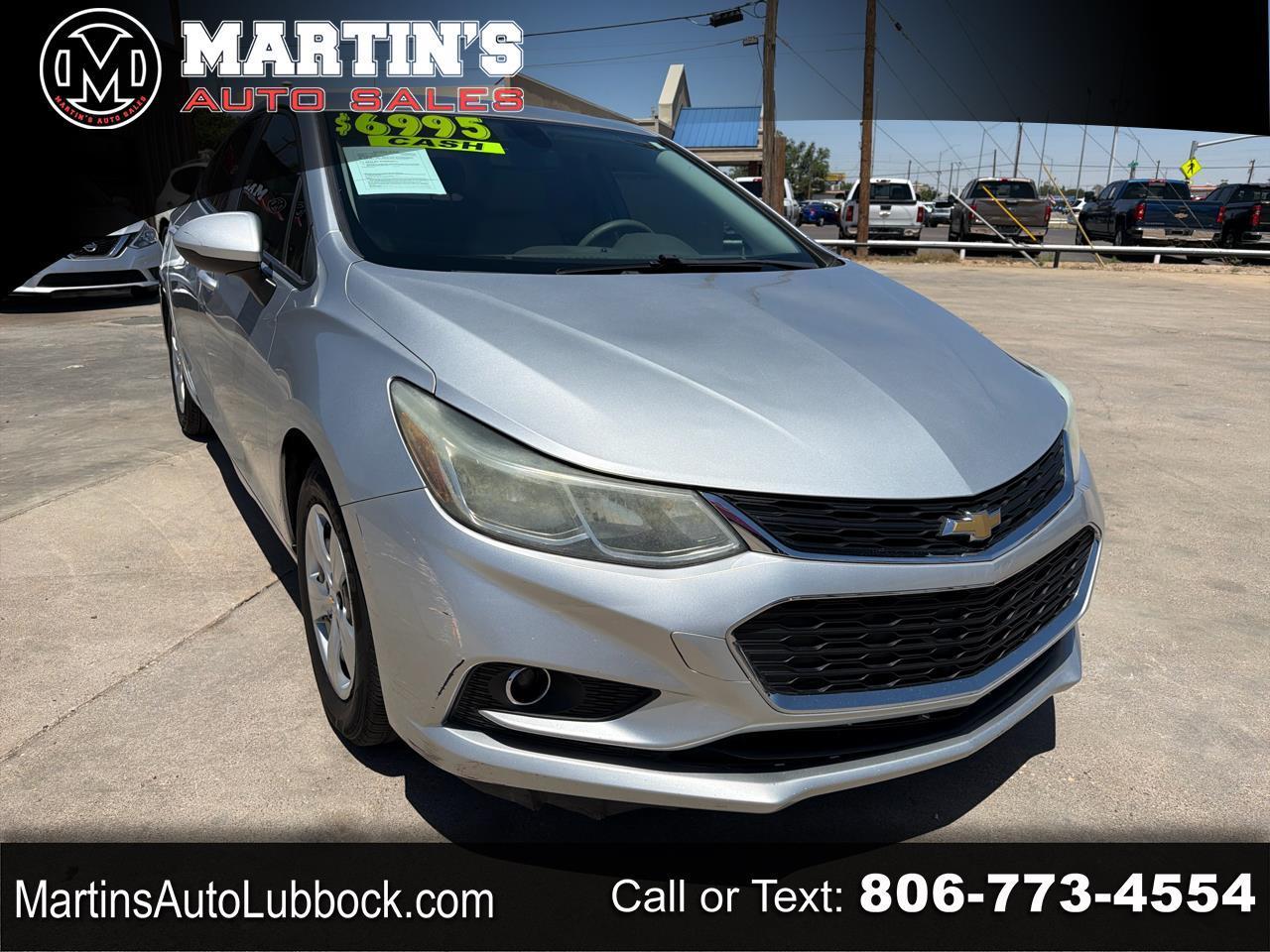2018 Chevrolet Cruze 4dr Sdn 1.4L LS w/1SB