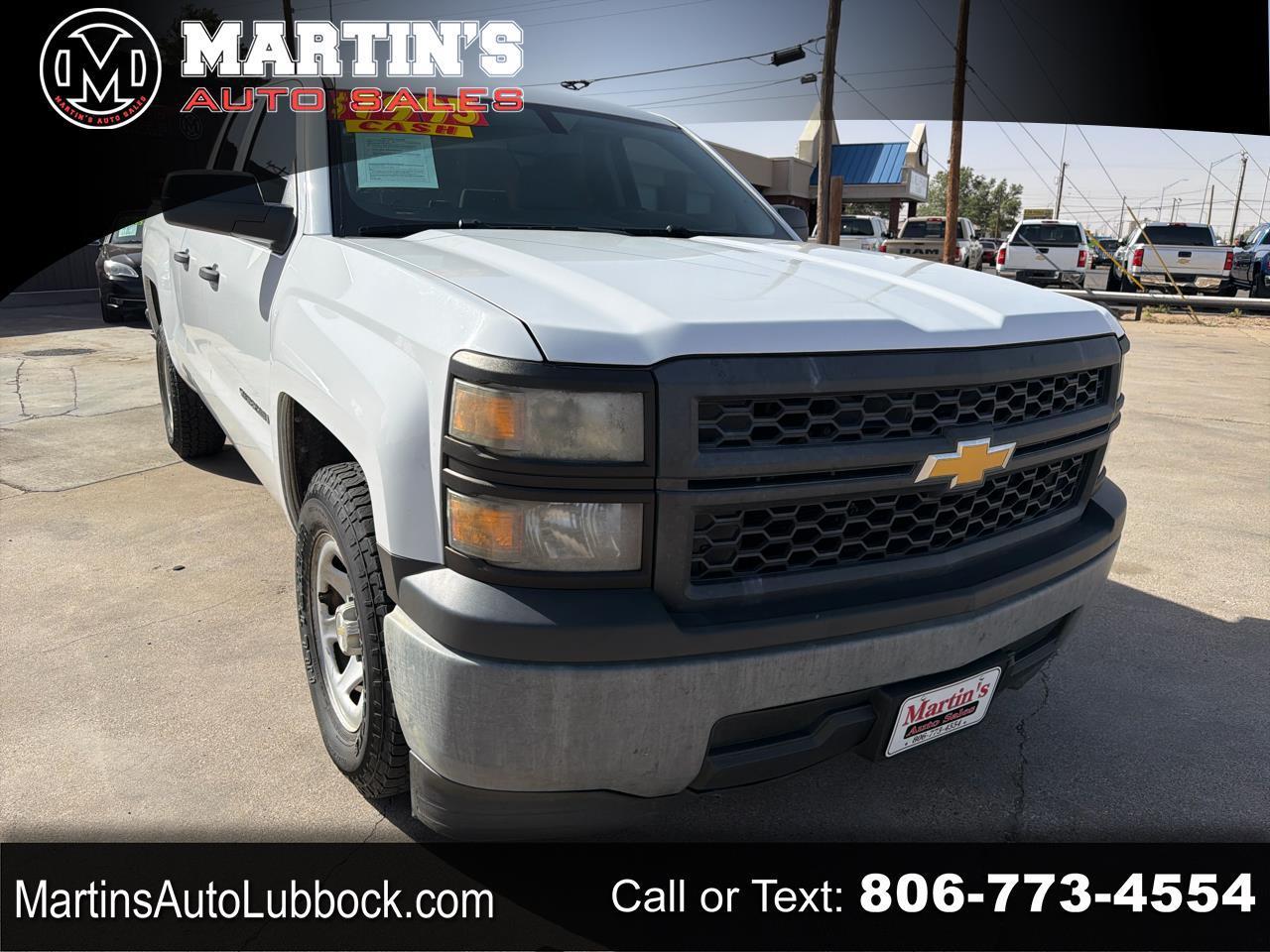 2015 Chevrolet Silverado 1500 2WD Double Cab 143.5" Work Truck