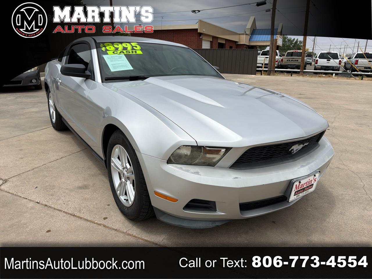 2011 Ford Mustang 2dr Cpe V6
