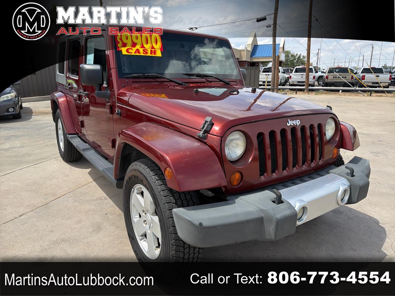 2008 Jeep Wrangler 4WD 4dr Unlimited Sahara